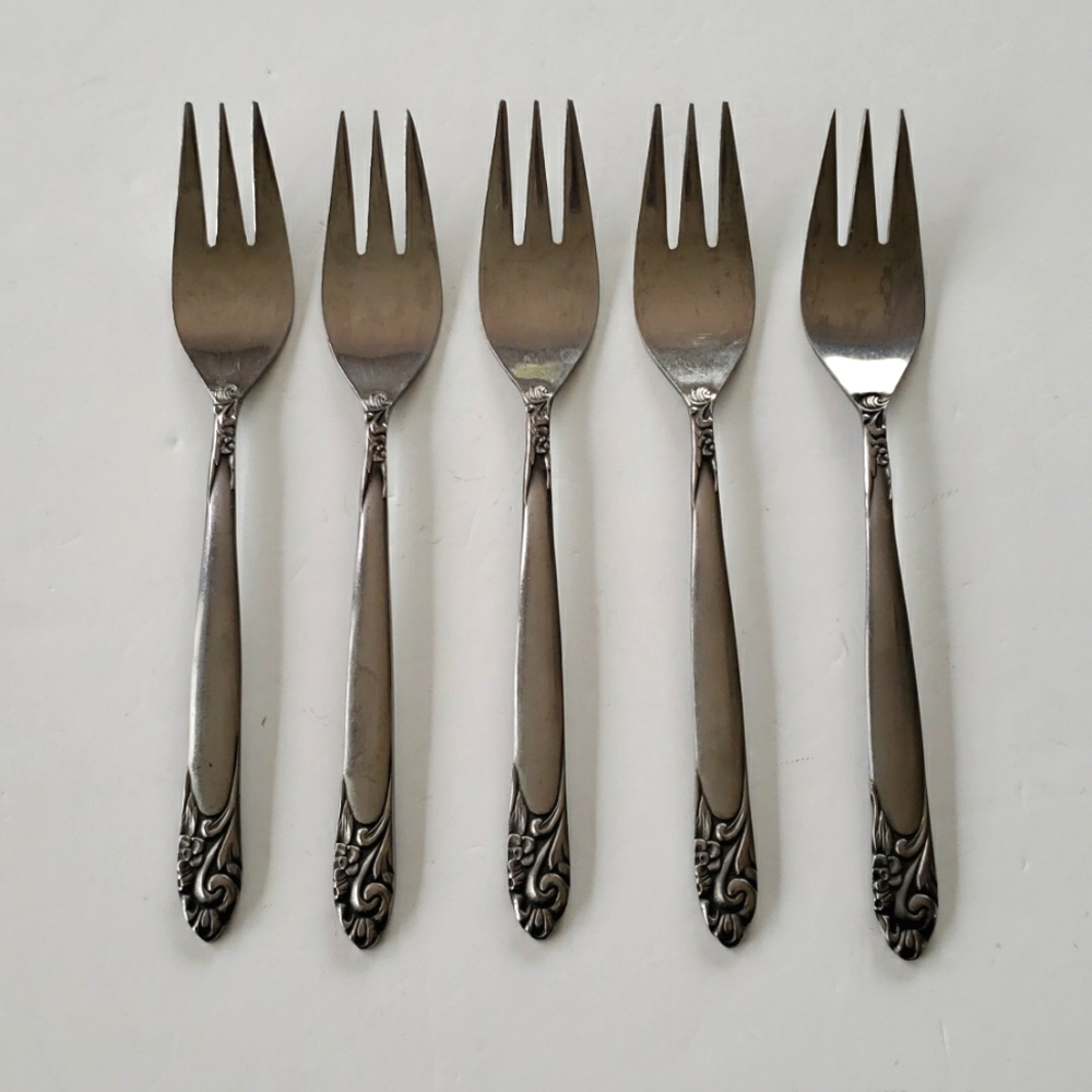 National Stainless - 5 Salad Forks